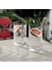 Villeroy & Boch 4er Set Glas Trinkhalme Purismo Bar 15 cm in transparent