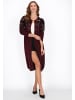 faina Women Cardigan in burgundy