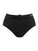 Sunseeker Highwaist-Bikini-Hose in schwarz