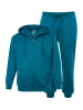 JP1880 Sweatjacke in ozeanblau