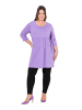 Ulla Popken Longshirt in lila