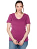 sheego T-Shirt in magenta