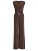 SWING Jumpsuit in schoko - 0001