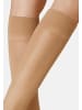 Kunert Feinkniestrümpfe Satin Look 40 weicher Bund in Puder