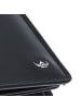Golden Head Polo Geldbörse RFID Schutz Leder 12.5 cm in schwarz