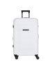 Polestream Strz by Asteroid 4 Rollen Trolley L 74 cm mit Dehnfalte in pearl white