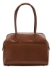 usha BLACK LABEL Henkeltasche Aus Leder in Cognac