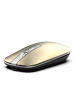 Inca Bluetooth 2,4G Maus wiederaufladbar 800-1200-1600 Dpi Silent-Maus in Gold