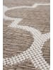 Kayoom Kurzflor Teppich Indonesia in beige - rechteckig