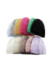 Faera Beanie Mütze für Winter und Herbst mit Innenfutter in Rosa
