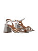 Poti Pati Sandalen mit Absatz Grau
