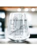 Mr. & Mrs. Panda Wasserglas Schildkröte Maus mit Spruch in Transparent