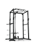 FitEngine Fitnessgerät Power Rack schwarz Schwarz