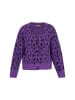 myMo ROCKS Women Cardigan in violet leo