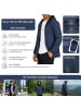 Reichstadt Herren Relaxed Fit Allwetter Windbreaker  in Navy