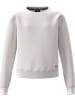 H.I.S. Sweatshirt in bordeaux+wollweiß