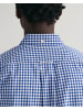 Gant Regular Fit Popeline Bluse mit Vichy-Karo in Blau