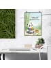 Mr. & Mrs. Panda Poster Panda beflügelt Pommes Design mit Spruch in Weiß