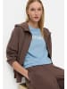 Camel Active Sweatjacke mit Kapuze in Braun