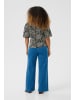 Cream Kurzarm-Bluse CRAdelena Regular fit in Black Birch Embroidery