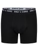 Only&Sons Trunk ONSSCOTT 8 PACK regular/straight in Schwarz