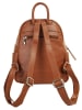 Samantha Look Rucksack echt Leder in cognac