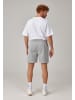 SNOCKS Sweatshorts Herren aus Bio-Baumwolle Hellgrau 1 Stück