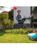 relaxdays 4 x  Beetzaun in Schwarz