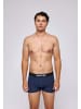 SNOCKS Boxershorts aus Bio-Baumwolle in Mix (Rot/Olive/Blau)