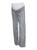 Vero Moda Umstandsjeans mit weitem Bein in Medium Grey Denim
