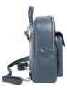 Cluty Rucksack echt Leder in blau