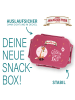 Stoneline Die Schule der Magischen Tiere Brotdose rPET in Beerenrot | Rabbat