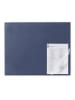 Durable Schreibunterlage 65x50cm mit Kantenschutz dunkelblau