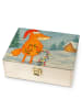 Mr. & Mrs. Panda Teebeutel Organizer Fuchs Weihnachten Design oh... in Weiß