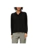 S.OLIVER RED LABEL Langarmbluse in Schwarz