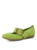 Marco Tozzi Ballerinas in Grün