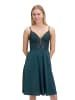 Vera Mont Abendkleid mit Stickerei in Dusty Slate
