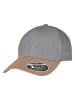  Flexfit  Flexfit Accessoires 110 Melange Mix Cap in grey/khaki