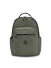 Kipling Basic Seoul Rucksack 44 cm Laptopfach in green moss