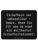 Mr. & Mrs. Panda Mouse Pad Spruch Weltbester Sicherheitsdienst m... in Schwarz