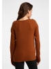 faina Damen Strickpullover in Dunkelkamel