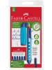 Faber-Castell Schreiblernfüller für Rechtshänder Feder A inkl. Patronen auf Bli...