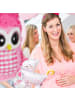 relaxdays 4 x Pinata Eule in Pink