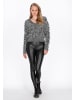 myMo ROCKS Women Sweater in black grey