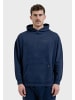 OLDSKULL Hoodie Peach Dyed Basic Oldskull Logo in Navy Blue