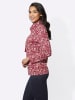 Sieh an! Freizeit-Sweatshirt in kirsche-champagner-bedruckt