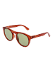 Serengeti Unisex Sonnenbrille Panto Orange
