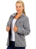 Reichstadt Damen Regular Fit Fleecejacke Kuschelig in Granit
