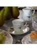 Villeroy & Boch Kaffeetasse mit Untertasse Vieux Luxembourg 120 ml in weiß-blau