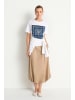 Rich & Royal Shirt in weiß marine